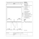 Amerikooler QC061072**NBSC 6' x 10' x 7' 2 Amerikooler QC061072**NBSC 6' x 10' x 7' 2