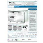 True TUC-48D-2-LP-HC 48 3/8 True TUC-48D-2-LP-HC 48 3/8