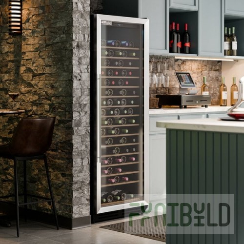 AvaValley WRC-220-SZ Single Temperature Full Glass Door Commercial Wine Cooler