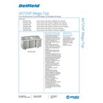 Delfield 4472NP-18M 72 Delfield 4472NP-18M 72