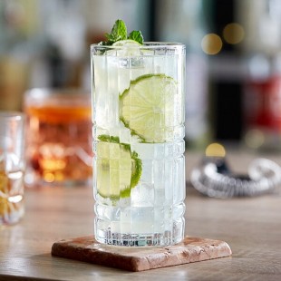 Acopa Madras 13 oz. Highball Glass - 12/Case