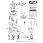 Waring 503397 Blade Assembly for MX Series Blenders Waring 503397 Blade Assembly for MX Series Blenders