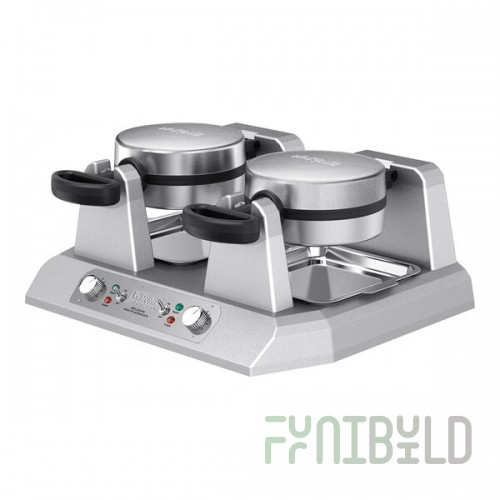 Waring WW250X2 Non-Stick Double Belgian Waffle Maker - 120V, 2400W