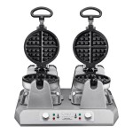 Waring WW250X2 Non-Stick Double Belgian Waffle Maker - 120V, 2400W Waring WW250X2 Non-Stick Double Belgian Waffle Maker - 120V, 2400W