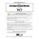 Benchmark USA 51074H Dual 7 Qt. Hot Fudge and Caramel Warmer with Pumps - 120V, 1200W