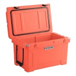 CaterGator CG45CL Coral 45 Qt. Rotomolded Outdoor Cooler / Ice Chest