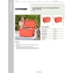 CaterGator CG45CL Coral 45 Qt. Rotomolded Outdoor Cooler / Ice Chest