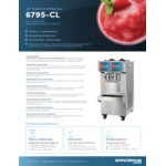 Spaceman 6795-CL 40 qt. Double Ultra High Output Free-Standing Slushy / Granita Frozen Drink Machine - 208-230V Spaceman 6795-CL 40 qt. Double Ultra High Output Free-Standing Slushy / Granita Frozen Drink Machine - 208-230V