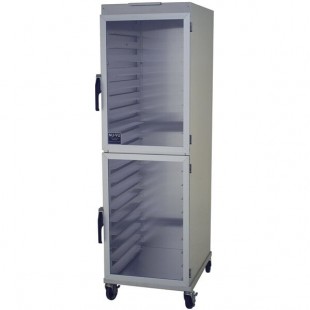 NU-VU by Doyon HW-2G 18 Pan End Load Enclosed Bun / Sheet Pan Rack - Assembled