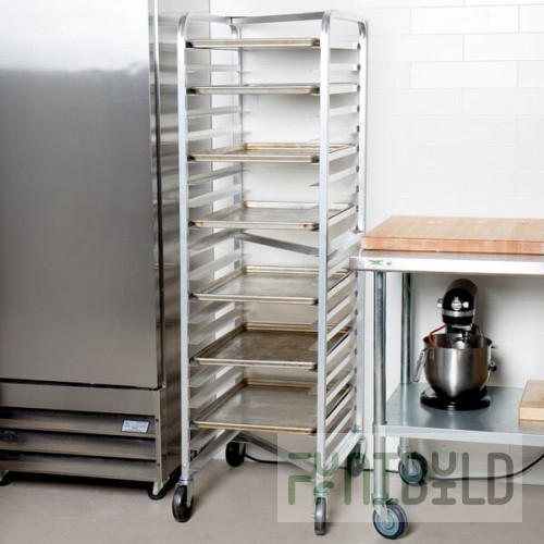Channel 401AN 20 Pan End Load Nesting Bun / Sheet Pan Rack - Assembled
