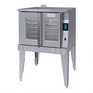 Garland MCO-GS-10M Liquid Propane Single Deck Standard Depth Full Size Convection Oven with easyTouch Controls - 60,000 BTU