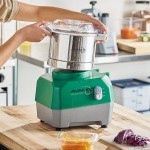 AvaMix Revolution CFBB342D Combination Food Processor with 3 Qt. Stainless Steel Bowl, Continuous Feed, and 2 Discs - 1 hp AvaMix Revolution CFBB342D Combination Food Processor with 3 Qt. Stainless Steel Bowl, Continuous Feed, and 2 Discs - 1 hp