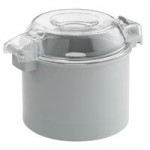 AvaMix Revolution CFBB342D Combination Food Processor with 3 Qt. Stainless Steel Bowl, Continuous Feed, and 2 Discs - 1 hp AvaMix Revolution CFBB342D Combination Food Processor with 3 Qt. Stainless Steel Bowl, Continuous Feed, and 2 Discs - 1 hp