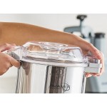 AvaMix Revolution CFBB342D Combination Food Processor with 3 Qt. Stainless Steel Bowl, Continuous Feed, and 2 Discs - 1 hp AvaMix Revolution CFBB342D Combination Food Processor with 3 Qt. Stainless Steel Bowl, Continuous Feed, and 2 Discs - 1 hp
