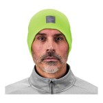 Ergodyne N-Ferno 6812 Hi-Vis Lime Rib Knit Winter Hat 16813