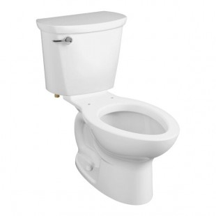 American Standard Cadet PRO 215CA004.020 White Vitreous China Floor-Mount Standard Height Elongated Toilet - 1.6 GPF American Standard Cadet PRO 215CA004.020 White Vitreous China Floor-Mount Standard Height Elongated Toilet - 1.6 GPF