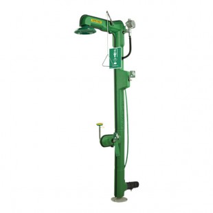 Haws Axion MSR 8317CTFP Cable Heated Emergency Shower and Eye / Face Wash Station - Class 1, Division 2