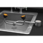 Guardian Equipment G1895LH AutoFlow Left Hand All Stainless Steel Deck Mounted Eyewash Station with 90 Degree Swivel