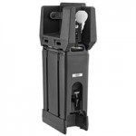 PolyJohn SA1-1013 We'll Care III Red Wheelchair Accessible Portable Restroom - Assembled