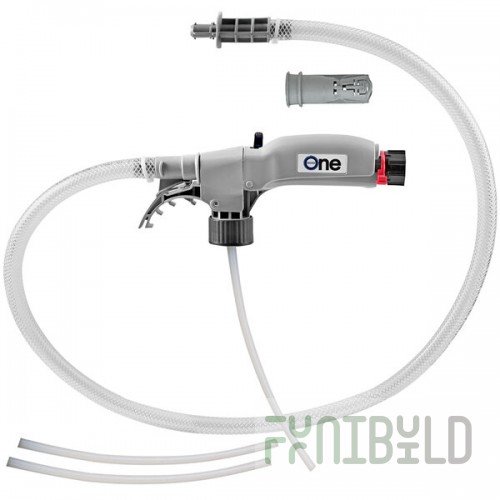 DEMA One DM1DS.4 Premium Dual Fill Rinse Medium Flow Spray and Foamer Portable Dispenser