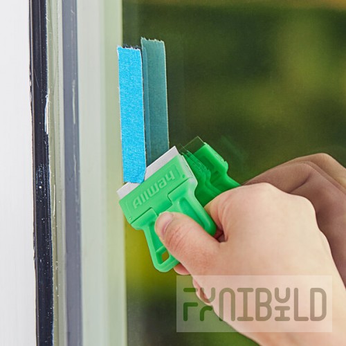 Allway Tools GSM5 Mini Glass Scraper with 5 Blades