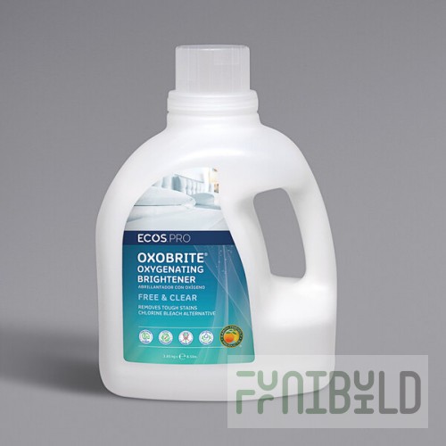 ECOS PL9892/04 Pro OxoBrite 8.5 lb. Free and Clear Oxygenating Whitener and Brightener Powder - 4/Case