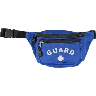 Kemp USA 10-103-ROY Royal Blue First Aid Hip Pack with Guard Logo Kemp USA 10-103-ROY Royal Blue First Aid Hip Pack with Guard Logo