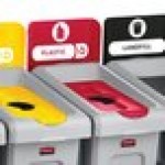 Rubbermaid® 2007905 Slim Jim Recycling Red Billboard Rubbermaid® 2007905 Slim Jim Recycling Red Billboard