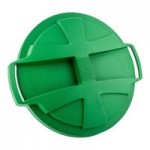 Libman 1574 32 Gallon Green Round Trash Can Libman 1574 32 Gallon Green Round Trash Can