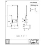 Wesco Industrial Products 800 lb. Drum Truck and Dispenser with (2) 8