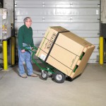 Valley Craft 600 lb. 4-Wheel Steel Deep Frame Pallet Truck with 2 Pneumatic Wheels and 2 Swivel Casters F80233C7 Valley Craft 600 lb. 4-Wheel Steel Deep Frame Pallet Truck with 2 Pneumatic Wheels and 2 Swivel Casters F80233C7