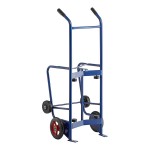 Lavex 900 lb. Steel Drum Hand Truck with (2) 10