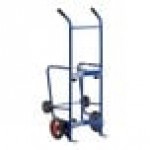 Lavex 900 lb. Steel Drum Hand Truck with (2) 10
