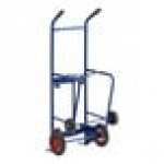 Lavex 900 lb. Steel Drum Hand Truck with (2) 10