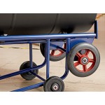 Lavex 900 lb. Steel Drum Hand Truck with (2) 10