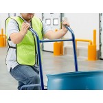 Lavex 900 lb. Steel Drum Hand Truck with (2) 10