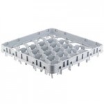 Cambro 16E2151 Camrack 16 Compartment Soft Gray Half Drop Full Size Camrack Extender - 19 5/8 Cambro 16E2151 Camrack 16 Compartment Soft Gray Half Drop Full Size Camrack Extender - 19 5/8