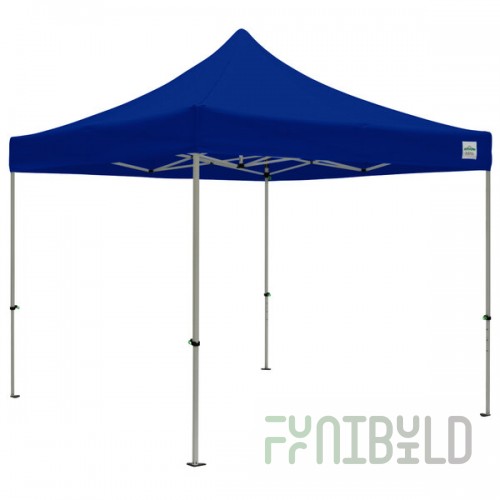 Caravan Canopy 21003205021 Classic 10' x 10' Blue Commercial Grade Instant Canopy Deluxe Kit