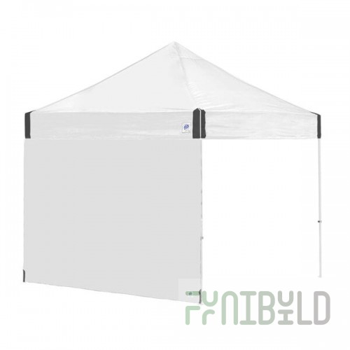 E-Z Up SW3WH10SLGY Recreational 10' White Straight Sidewall