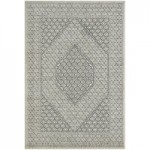 Abani Cabo Collection 4' x 6' Cream / Gray Contemporary Lined Area Rug Abani Cabo Collection 4' x 6' Cream / Gray Contemporary Lined Area Rug