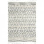 Abani Cabo Collection 4' x 6' Cream / Gray Contemporary Lined Area Rug Abani Cabo Collection 4' x 6' Cream / Gray Contemporary Lined Area Rug