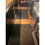 Lavex 3' x 5' Heavy-Duty Red Rubber Grease-Resistant Anti-Fatigue Diamond Floor Mat with Beveled Edge - 1/2 Lavex 3' x 5' Heavy-Duty Red Rubber Grease-Resistant Anti-Fatigue Diamond Floor Mat with Beveled Edge - 1/2