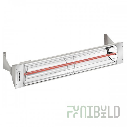 Schwank ES-2539-24 Electric Stainless Steel Outdoor Patio Heater - 240V, 2500W