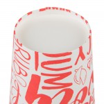 Choice Medium 12 oz. Paper Scoop Cup with Hot Food Print Design - 1,000/Case