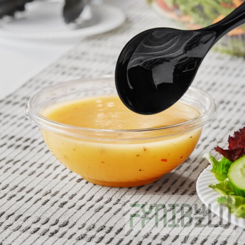Visions 12 oz. Clear PET Plastic Round Catering / Serving Bowl - 50/Pack