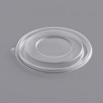 Visions 12 oz. Clear PET Plastic Round Catering / Serving Bowl - 50/Pack