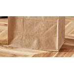 Choice Heavy Duty 20 lb. Heavy-Duty Natural Kraft Bag - 400/Case