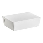 Fold-Pak 03BPDINEWM Bio-Pak Dine White Microwavable Paper #3 Take-Out Container 7 3/4 Fold-Pak 03BPDINEWM Bio-Pak Dine White Microwavable Paper #3 Take-Out Container 7 3/4