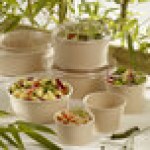 Solia 8 oz. Natural Bamboo Fiber Cup with PLA Lamination - 1,000/Case Solia 8 oz. Natural Bamboo Fiber Cup with PLA Lamination - 1,000/Case