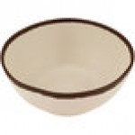 GET Pottery Market Glazed 1 Qt. Cream Melamine Salad Bowl - Sample GET Pottery Market Glazed 1 Qt. Cream Melamine Salad Bowl - Sample